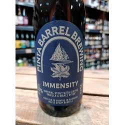 PINTA Barrel Brewing / Forager Immensity